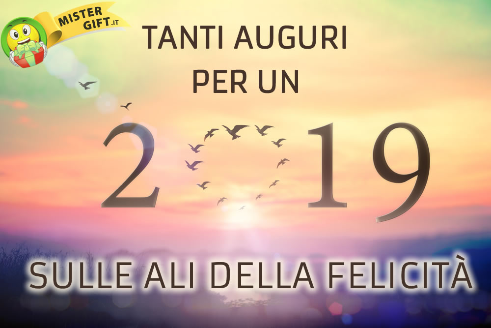 Buone Feste - Buon 2019 Felicità