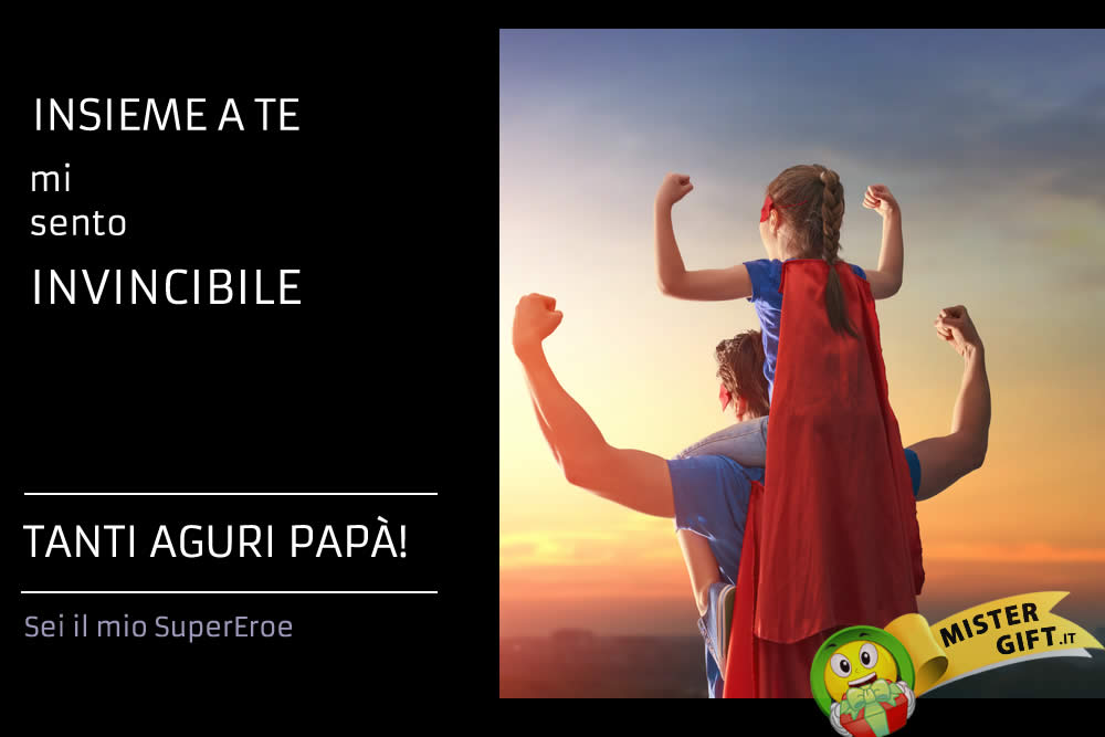 Immagine Festa del Papà - Papà Superman